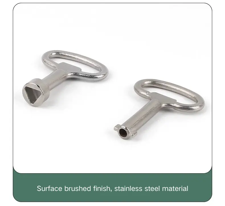 Zinc Alloy Double Bit Key